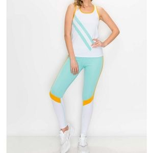 2 PC Kimberly Activewear Set/ tank and leggings